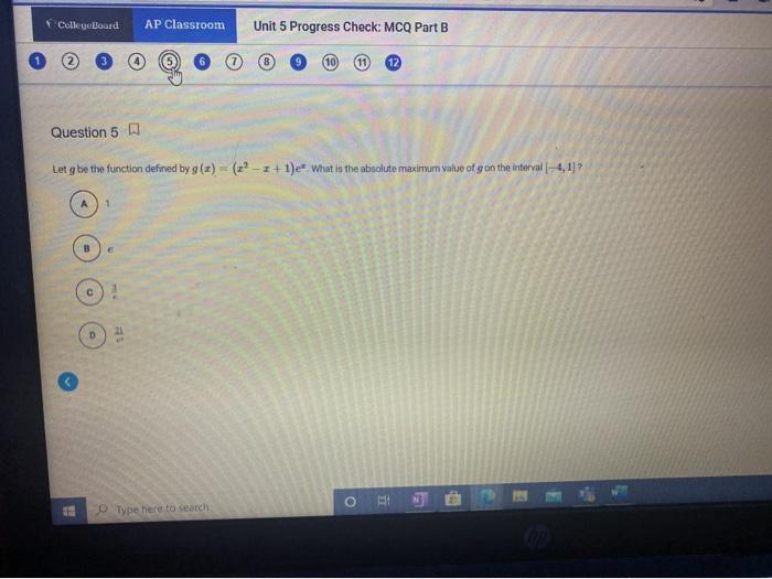 Unit 5 progress check mcq ap biology