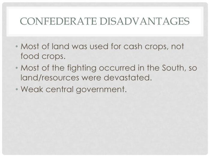 Advantages and disadvantages of confederate government